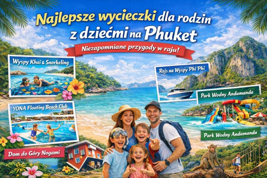wycieczki dla rodzin z dziećmi na Phuket