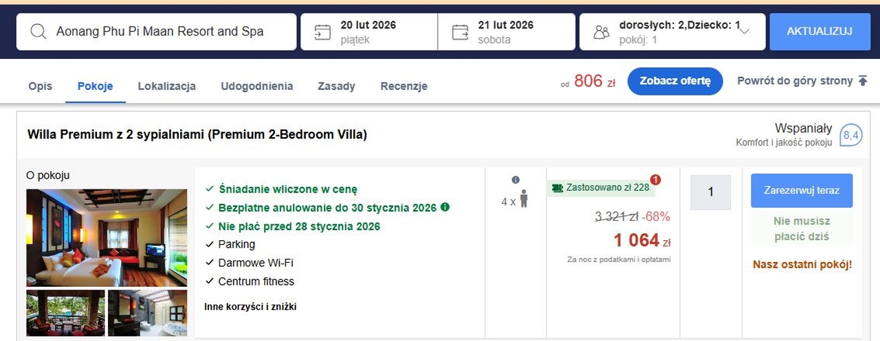 tanie noclegi w Tajlandii